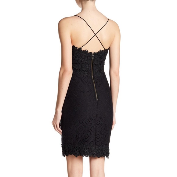 NWT Atelier Nicole Miller Lace Mini Dress - Picture 2 of 8